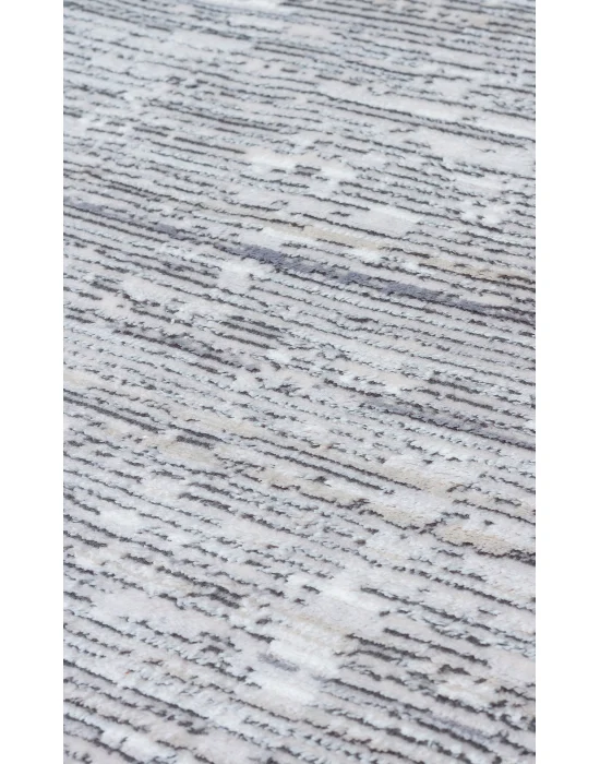 SATEEN HALI 0793 Yıkanabilir Kaymaz Tabanlı Hav Vermez Sık Dokuma Modern Halı