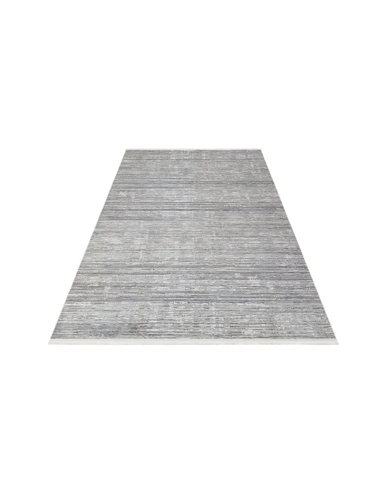 SATEEN HALI 0793 Yıkanabilir Kaymaz Tabanlı Hav Vermez Sık Dokuma Modern Halı