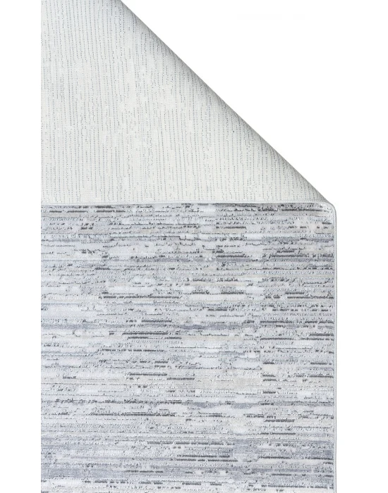 SATEEN HALI 0793 Yıkanabilir Kaymaz Tabanlı Hav Vermez Sık Dokuma Modern Halı