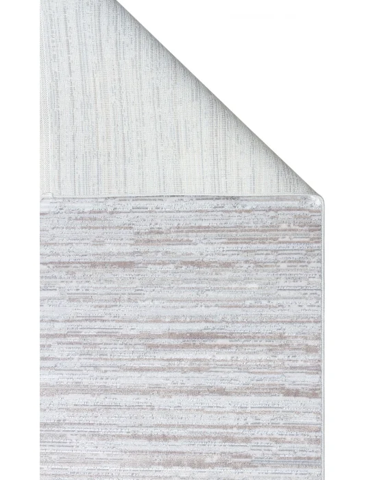 SATEEN HALI 0810 Yıkanabilir Kaymaz Tabanlı Hav Vermez Sık Dokuma Modern Halı