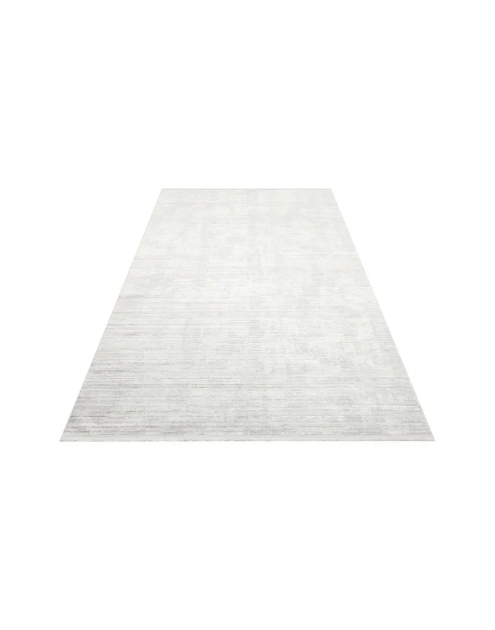 SATEEN HALI 0810 Yıkanabilir Kaymaz Tabanlı Hav Vermez Sık Dokuma Modern Halı