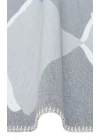 Arya Neo Arn 09 Grey White Yıkanabilir Kaymaz Tabanlı Modern Pamuk Kilim