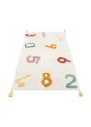 COTTON BOON HALI 0022 Yıkanabilir Kaymaz Tabanlı Naturel Pamuk Bebek Halısı