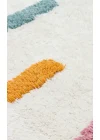 COTTON BOON HALI 0023 Yıkanabilir Kaymaz Tabanlı Naturel Pamuk Bebek Halısı
