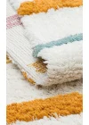 COTTON BOON HALI 0023 Yıkanabilir Kaymaz Tabanlı Naturel Pamuk Bebek Halısı