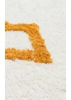 COTTON BOON HALI 0025 Yıkanabilir Kaymaz Tabanlı Naturel Pamuk Bebek Halısı