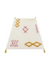 COTTON BOON HALI 0025 Yıkanabilir Kaymaz Tabanlı Naturel Pamuk Bebek Halısı