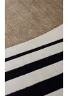 MERANO HALI 0010 Geometrik Desenli Yüksek Kalite Sık Dokuma Salon Halısı