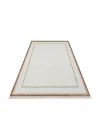 PARMA HALI 0017 Yüksek Alçak Dokulu Modern Desenlere Sahip Şık Makine Halısı