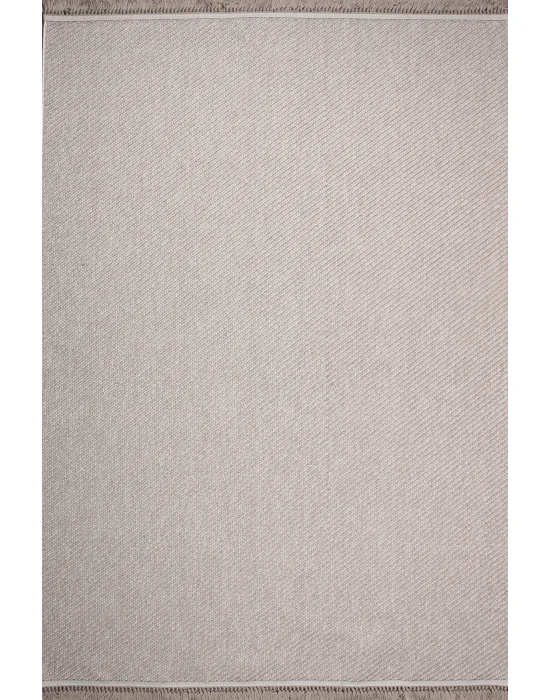 Melodi 31049A Gri Dekoratif Loop Dokuma Makine Halısı