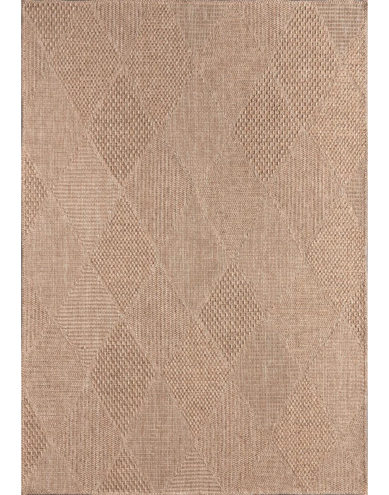 Dhoku DH002 Devetüyü Rustik Modern Örme Kilim - indoor & outdoor