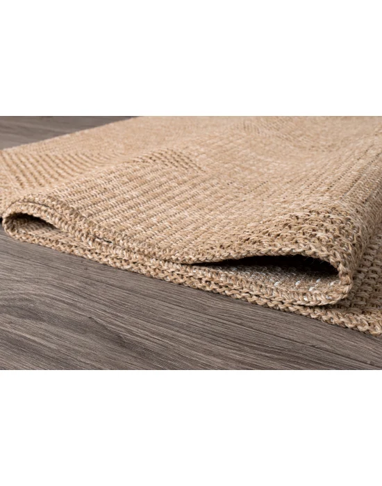 Dhoku DH002 Devetüyü Rustik Modern Örme Kilim - indoor & outdoor