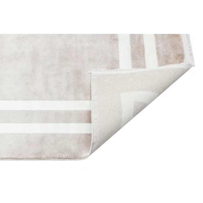 BAROQUE HALI 0031 Art Deco Bordürlü Çerçeveli Yumuşak Dokulu Parlak Dokuma Halı