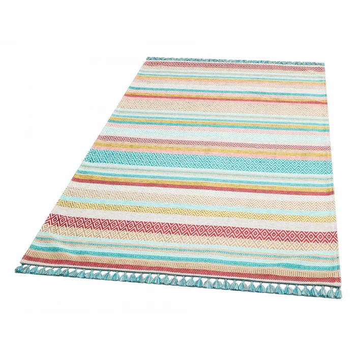 Aztec Az 01 Multy Antibakteriyel Hav Toz Vermez Yıkanabilir Kaymaz Modern İnce Dokuma Kilim