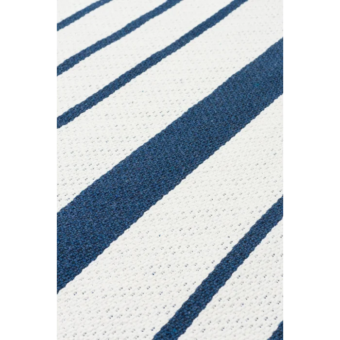 Arya Ar 14 Marine %100 Geri Dönüşümlü Pamuktan Çift Taraflı Yıkanabilir Modern Dekoratif Kilim