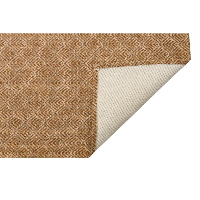 Brooklyn Brk 03 Natural Beıge Hasır Görünümlü Kaymaz Renkli Dokuma Modern Kilim