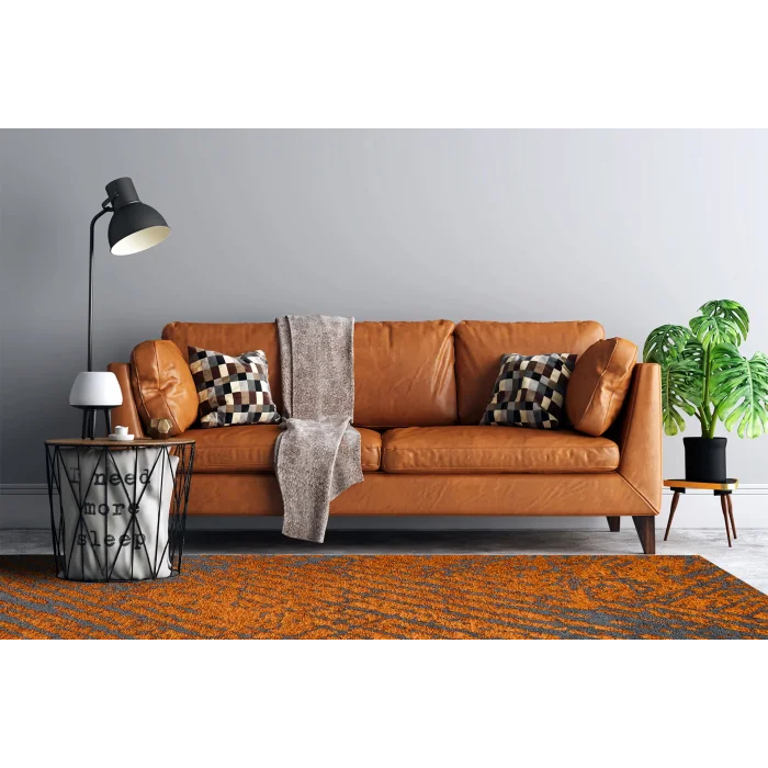 CAPELLA HALI 0150 Hav Toz Vermez Yüksek Alçak Dokuya Sahip Modern Dokuma Halı