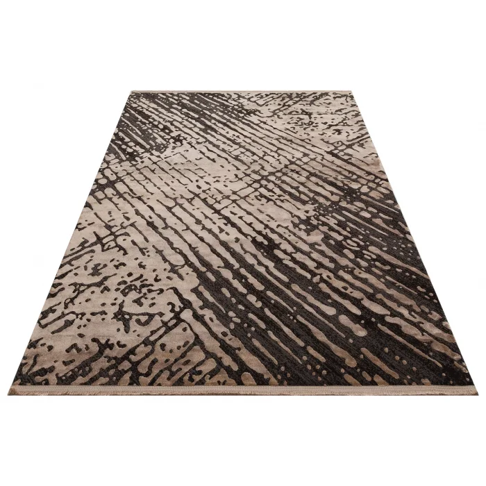 Cordoba Db 05 Vizon Parlak Yüksek Alçak Dokulu Modern Makine Halısı