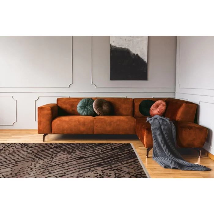 Cordoba Db 05 Vizon Parlak Yüksek Alçak Dokulu Modern Makine Halısı