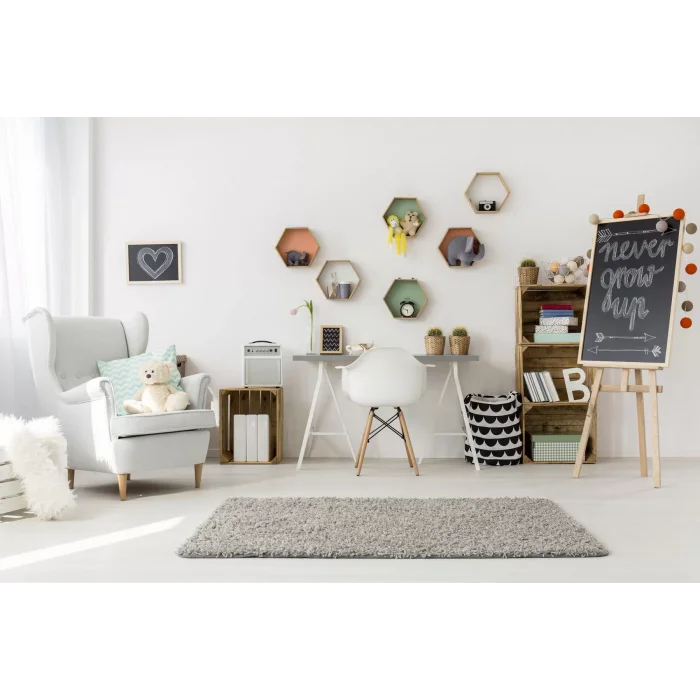 COMFORT SHAGGY 063 Kolay Kullanımlı Hav Toz Vermez Yumuşak Dokulu Modern Pofuduk Shaggy Halı