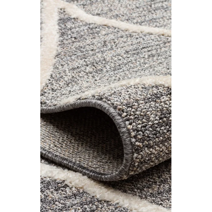 ETNA HALI 0037 Hav Toz Vermez Örgü Dokulu Modern Bukleli Makine Halısı