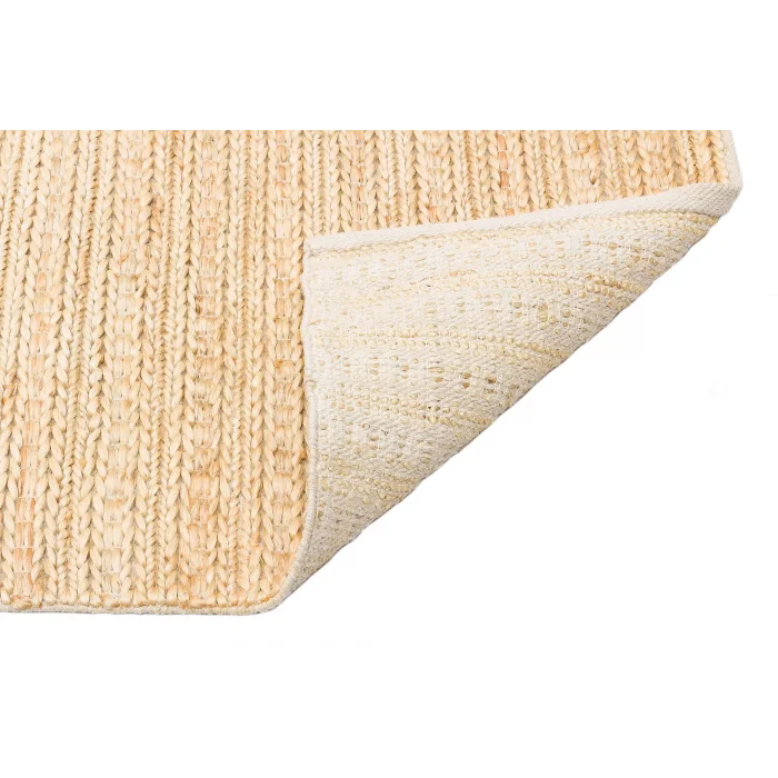 FLATWEAVE KILIM 0154 Farklı Örgü Dokusuna Sahip El Dokuma Naturel Jüt Hasır Halı