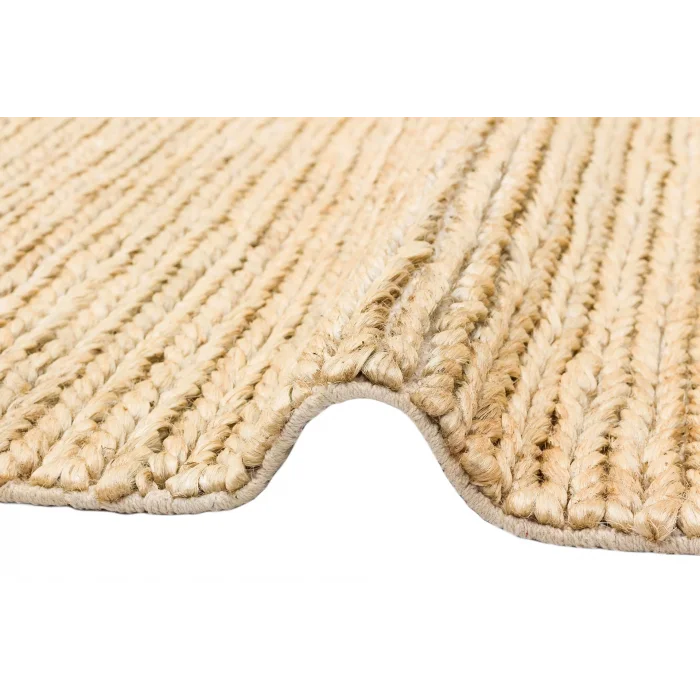 Choti Cream Flatweave Natural Jüt İle Üretilen El Dokuma Hasır Halı