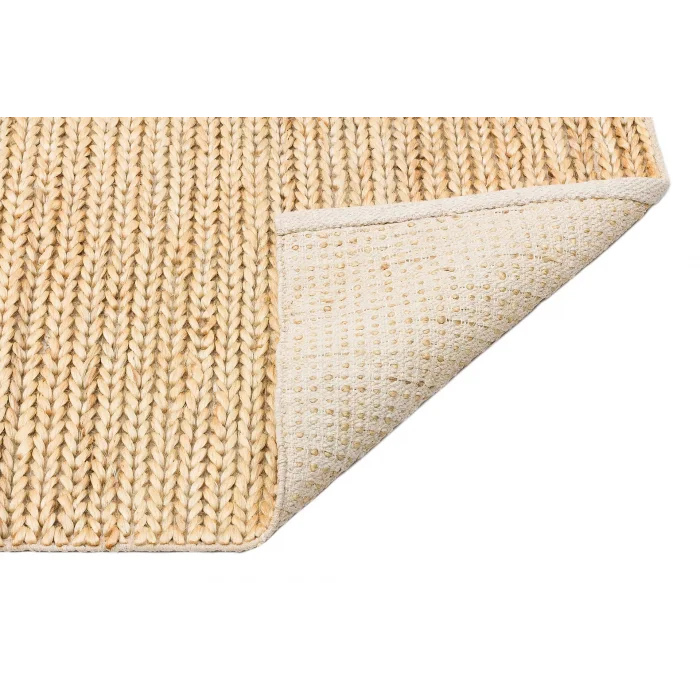 Choti Cream Flatweave Natural Jüt İle Üretilen El Dokuma Hasır Halı