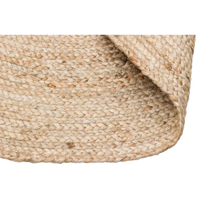 Juno Jüt Ech 01R Natural Flatweave El Dokuma Naturel Jüt Hasır Halı