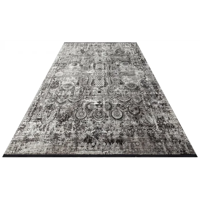 FRESCO HALI 0280 Yüksek Alçak Dokulu Özel Işıltılı Yüksek Kaliteli Sık Dokuma Modern Salon Halısı