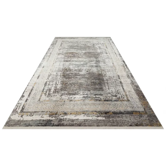 FRESCO HALI 0583 Yüksek Alçak Dokulu Özel Işıltılı Yüksek Kaliteli Sık Dokuma Modern Salon Halısı