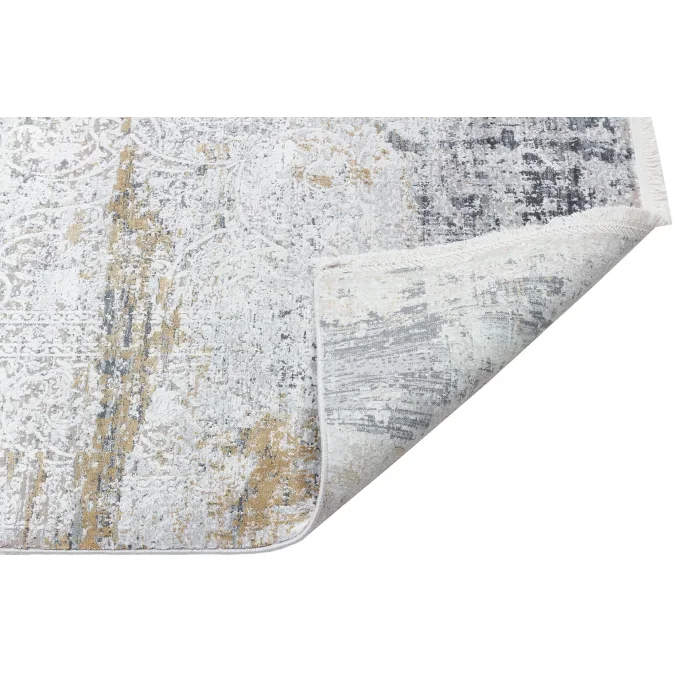 FRESCO HALI 0341 Yüksek Alçak Dokulu Özel Işıltılı Yüksek Kaliteli Sık Dokuma Modern Salon Halısı