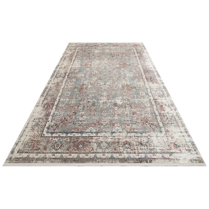 FRESCO HALI 0652 Yüksek Alçak Dokulu Özel Işıltılı Yüksek Kaliteli Sık Dokuma Modern Salon Halısı