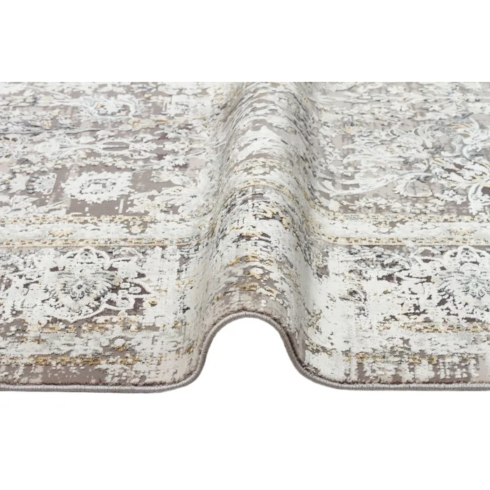 FRESCO HALI 0664 Yüksek Alçak Dokulu Özel Işıltılı Yüksek Kaliteli Sık Dokuma Modern Salon Halısı