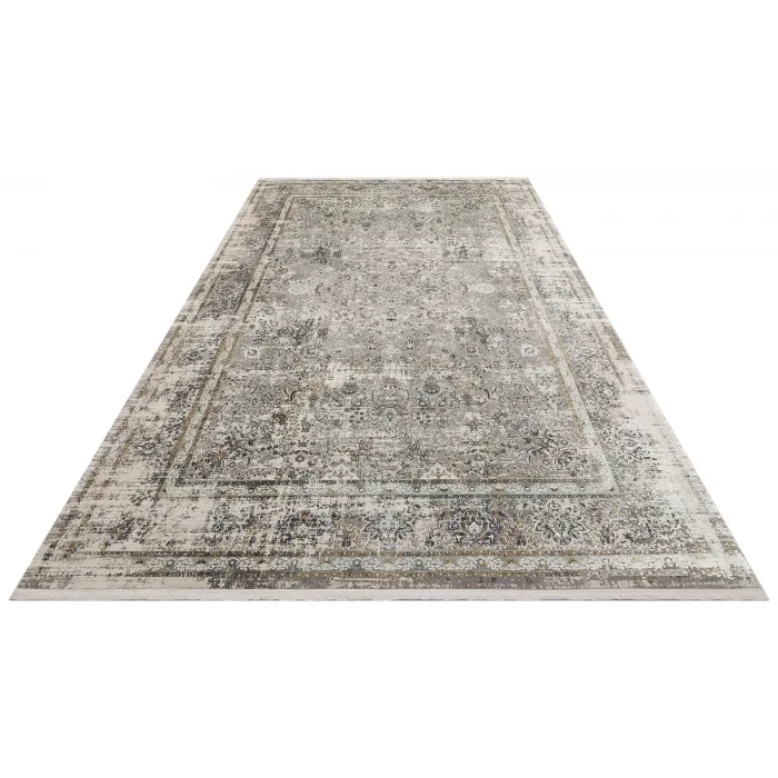 FRESCO HALI 0664 Yüksek Alçak Dokulu Özel Işıltılı Yüksek Kaliteli Sık Dokuma Modern Salon Halısı