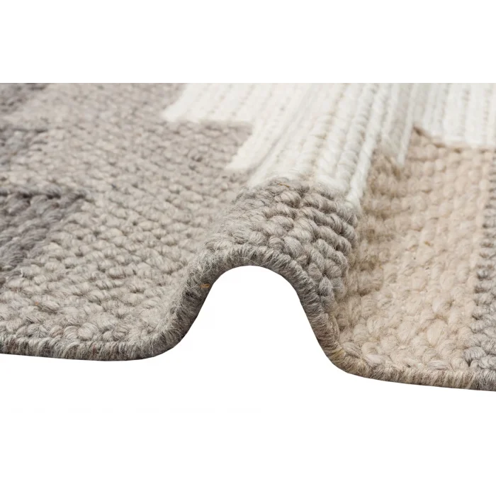 Jade Jd 04 Multy Xw  Naturel Kazak Örgü Desenli El Dokuma Örgü Halı