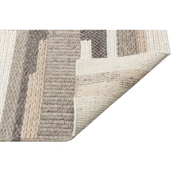 Jade Jd 04 Multy Xw  Naturel Kazak Örgü Desenli El Dokuma Örgü Halı