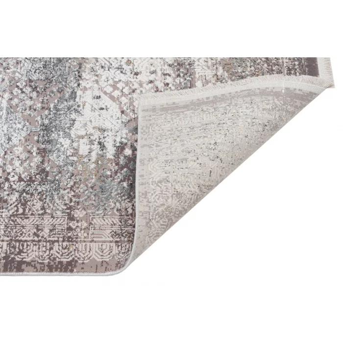 FRESCO HALI 0471 Yüksek Alçak Dokulu Özel Işıltılı Yüksek Kaliteli Sık Dokuma Modern Salon Halısı