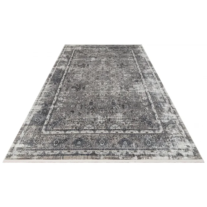 FRESCO HALI 0679 Yüksek Alçak Dokulu Özel Işıltılı Yüksek Kaliteli Sık Dokuma Modern Salon Halısı