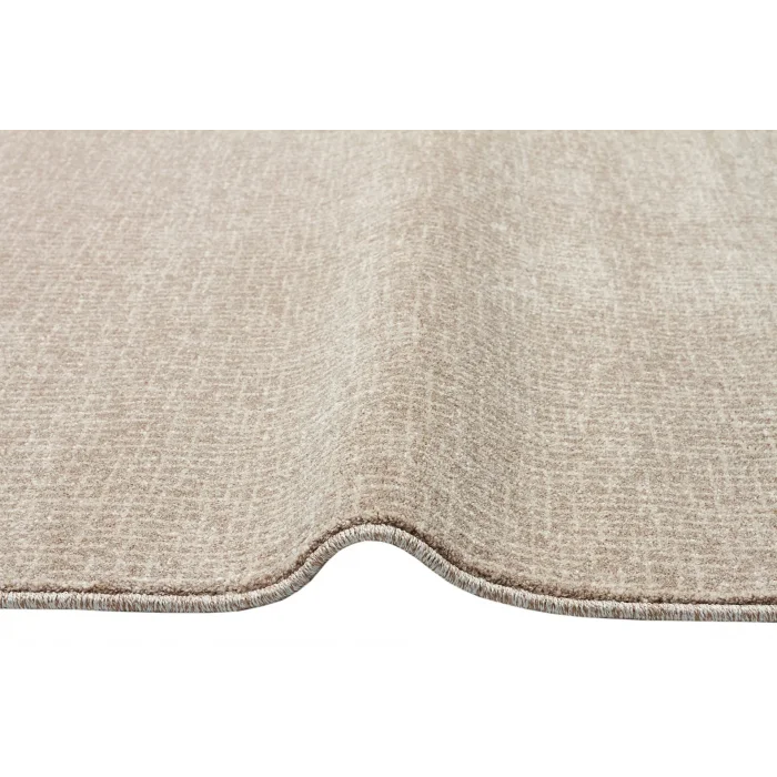 LOTTO HALI 0052 Hav Toz Vermez Modern Sade Desenli Makine Halısı