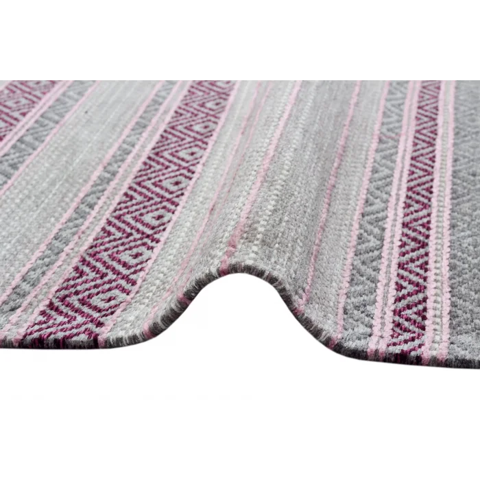 INKA KILIM 0012 Antibakteriyel Hav Toz Vermez Yıkanabilir Kaymaz Modern İnce Dokuma Kilim