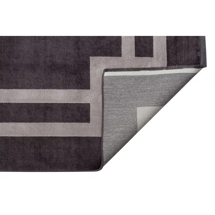 LUGANO HALI 0009 Art Deco Modern Bordürlü Yüksek Kalite Sık Dokuma Salon Halısı