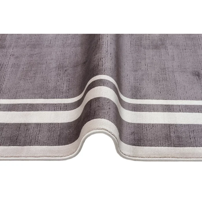 LUGANO HALI 0045 Art Deco Modern Bordürlü Yüksek Kalite Sık Dokuma Salon Halısı