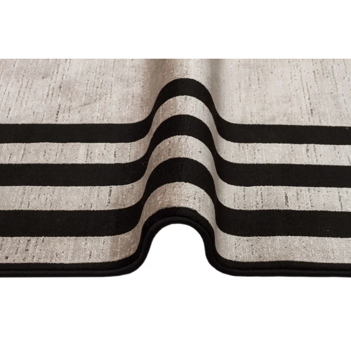 LUGANO HALI 0145 Art Deco Modern Bordürlü Yüksek Kalite Sık Dokuma Salon Halısı