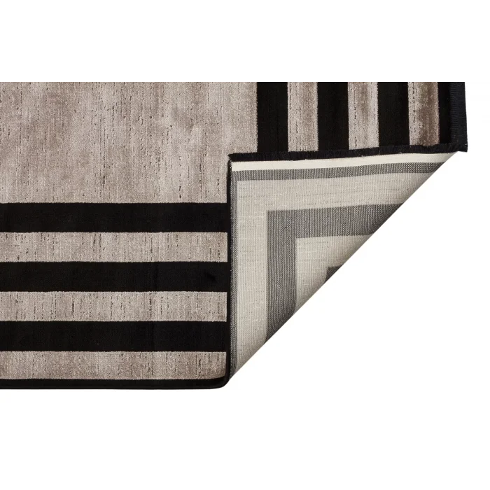 LUGANO HALI 0145 Art Deco Modern Bordürlü Yüksek Kalite Sık Dokuma Salon Halısı