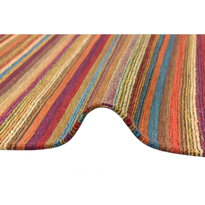 LUNA NEW HALI 0019 Otantik Geleneksel Desenli Yıkanabilir Renkli Baskı Kilim