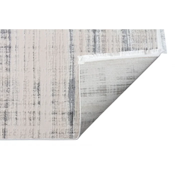 LISBON HALI 0022 Parlak Dokulu Modern Desen ve Renkli Metalik Işıltılı Makine Halısı