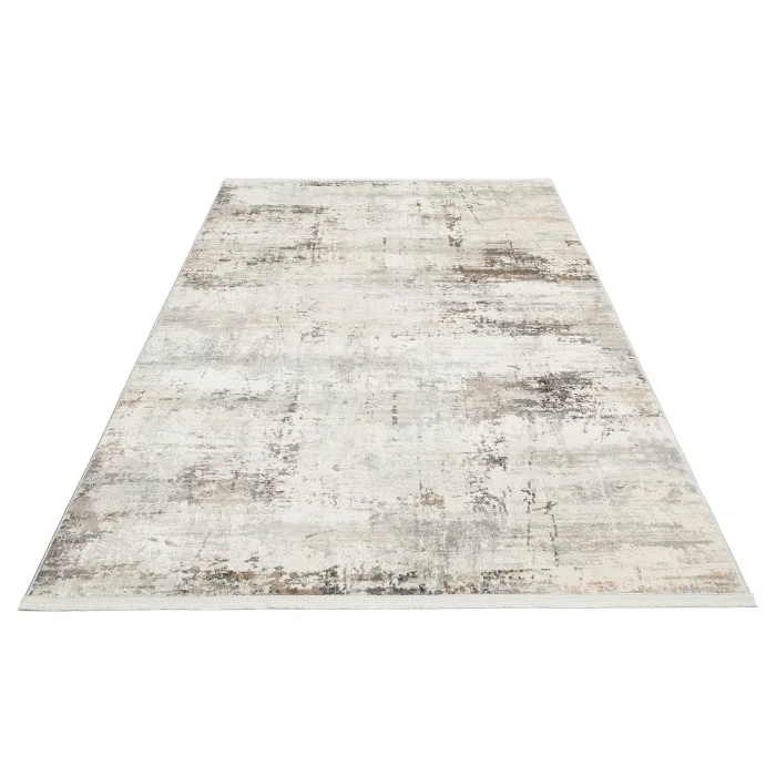 LAGOS HALI 0003 Hav Toz Vermez Eskitme Desenli Modern Makine Halısı