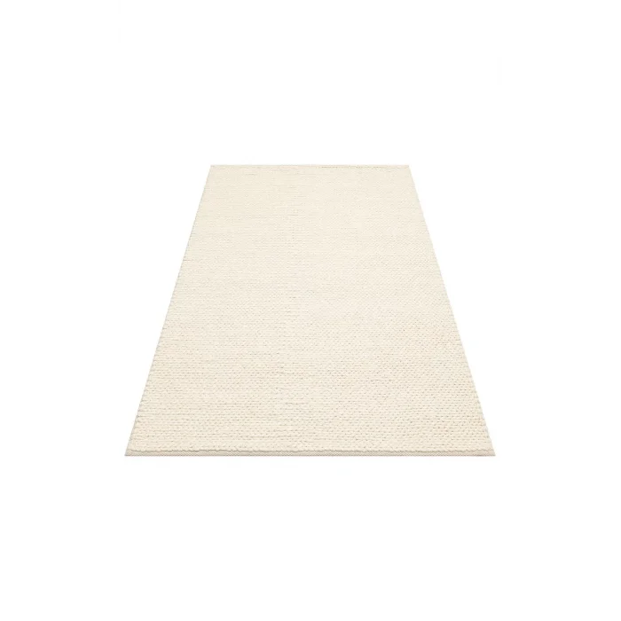 Jade Basketweave Cream Naturel Kazak Örgü Desenli El Dokuma Örgü Halı