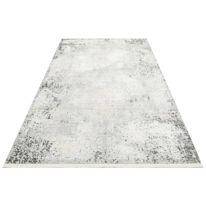 LAGOS HALI 0028 Hav Toz Vermez Eskitme Desenli Modern Makine Halısı